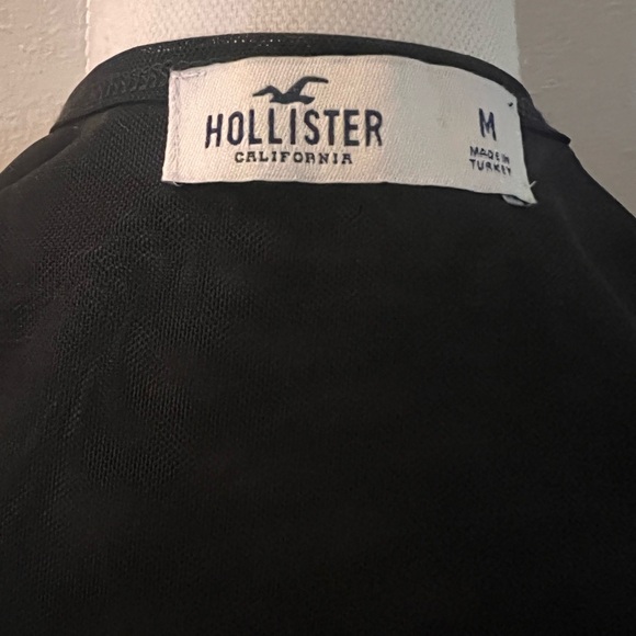 Black Sheer Mesh Top - Picture 6 of 6